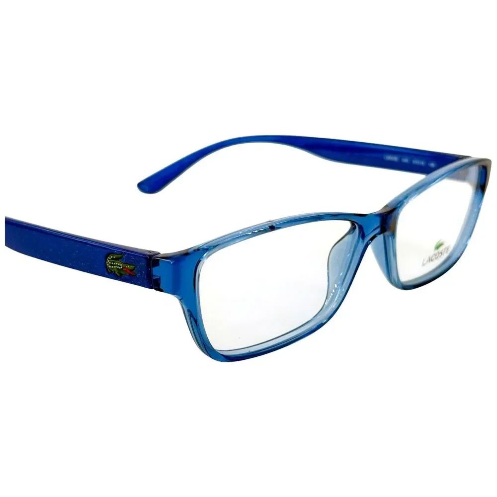 Lacoste 3803B Unisex Kids Plastic Eyeglass Frame 440 Azure 51-13 Italy w Case